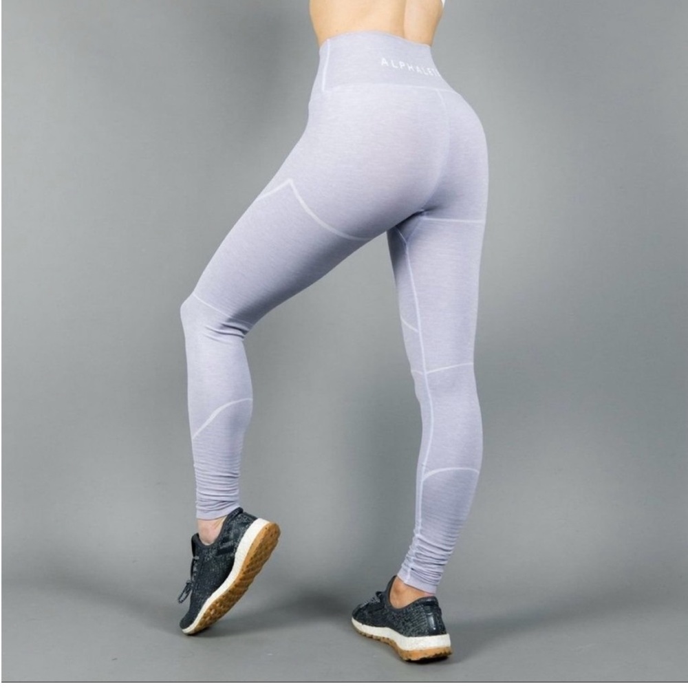 Lilac high waisted Alphalete leggings